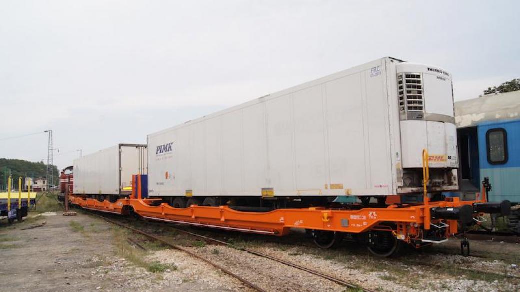 Български жп завод предлага модерни вагони за интермодален транспорт