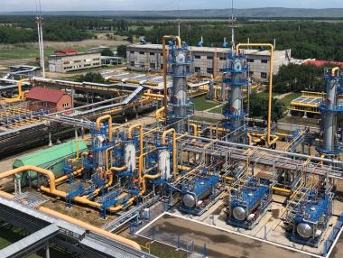 „Газпром“ има рекорден запас от газ в хранилищата си