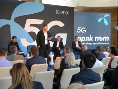 Теленор стартира 5G мрежата си от Бургас