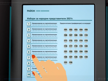 Кабинетът отпусна още няколко милиона за машинното гласуване