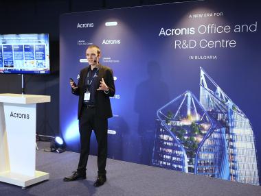 Acronis ще отвори още 500 работни места в София