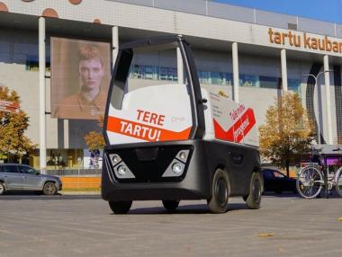 Естонски град тества безпилотни доставки на пратки