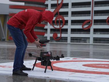 Дрон на БАН достави iPhone 13 през 5G мрежата на А1