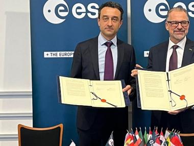 България подписа споразумение с Европейската космическа агенция
