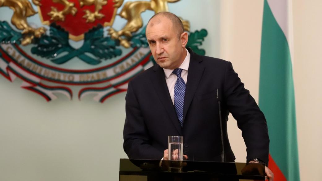 Радев: Не ни трябват избори, но българският интерес е най-важен