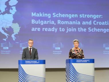 ЕС раздели Хърватия от България и Румъния за Шенген