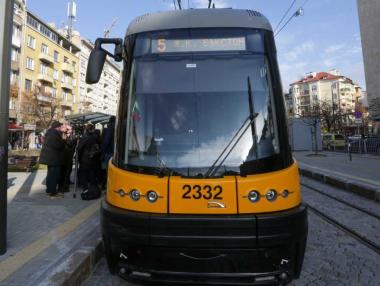 Започва вторият етап от ремонта на трасето на трамвай №5