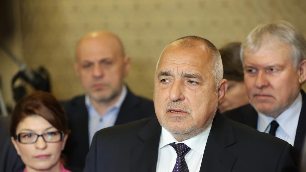 Борисов отхвърли кабинета „Денков“, очаква свои министри в него