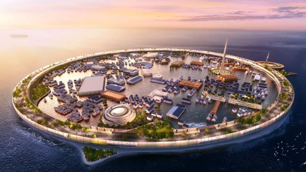 Японски дизайнери планират да създадат огромен плаващ град