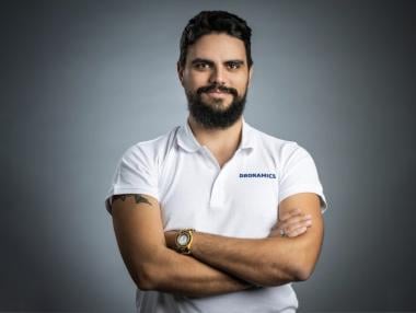 The Dronamics INspirer who made 1,200 kg of carbon and steel fly without a human on board