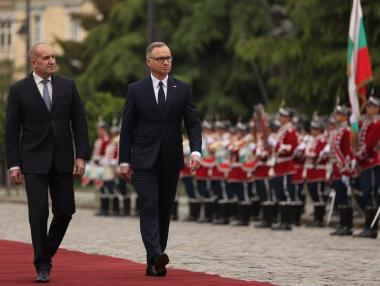 Полският президент на визита в България: Фокус върху икономика и сигурност