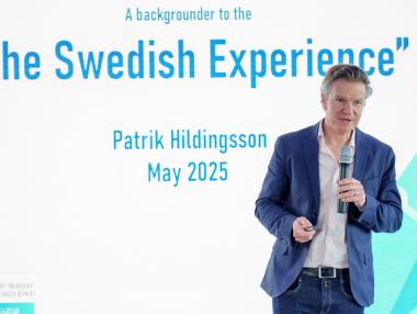 Шведският модел за общество без тютюнев дим беше представен в София