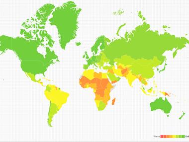 България на 45-то място по уязвимост от глобалните промени