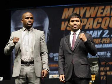 Мейуедър и Пакиао ще си разделят $300 млн.