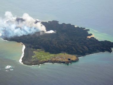 Истинска природна лаборатория на новообразувал се остров