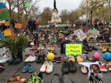 22 хиляди обувки участваха в марша за климата в Париж