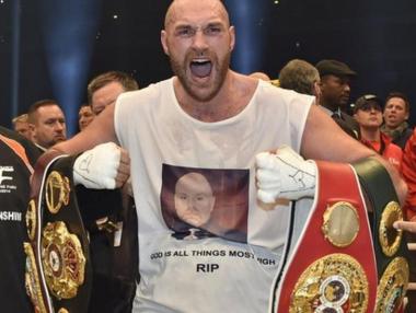 Отнеха титлата на Тайсън Фюри