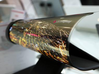 LG създаде сгъваем дисплей