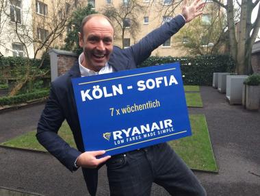 RyanAir с още една нова дестинация от София