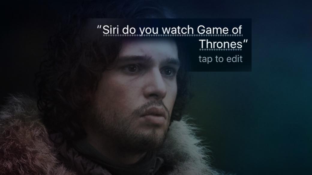 Siri разказва „Игра на тронове“