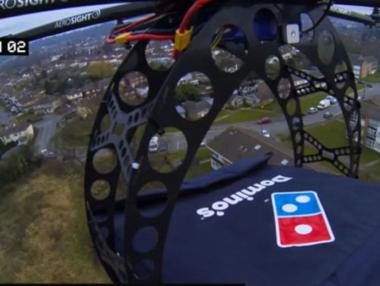 Domino’s започна да разнася пици с дрон
