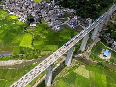 Китай откри една от най-дългите жп линии в света