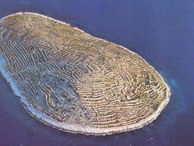 Островът, който прилича на пръстов отпечатък