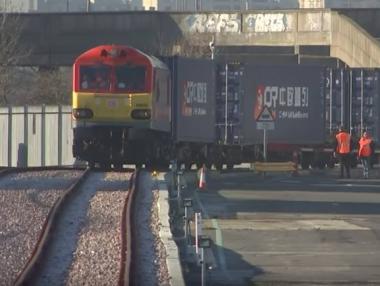 Първият влак от Великобритания до Китай потегли днес