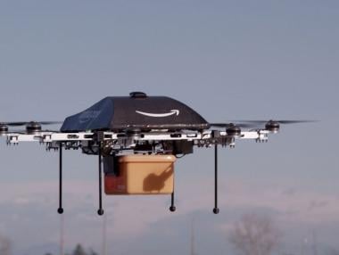 Amazon патентова концепция за доставки с парашут