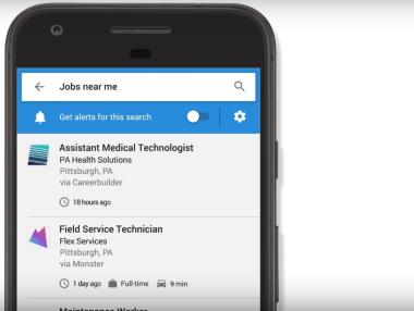 Google вече ни помага да си намерим нова работа