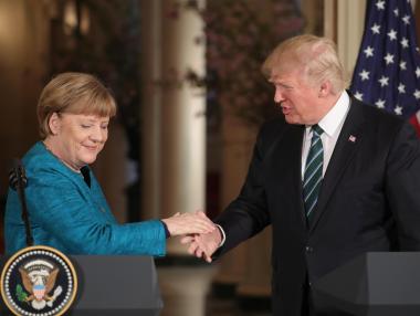 Меркел и Тръмп се срещат ден преди G-20