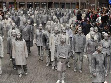 Арт протест срещу G-20 се проведе в Хамбург