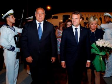 Еманюел Макрон се среща днес с Румен Радев и Бойко Борисов