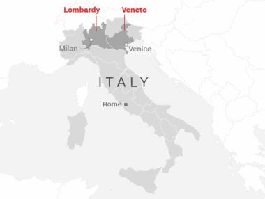 Обнадеждени от Каталуния, два италиански региона ще гласуват за по-голяма автономия