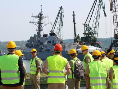 Студенти от САЩ посетиха Пристанище Варна
