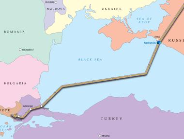 „Газпром“ увеличава двойно бюджета за „Турски поток“