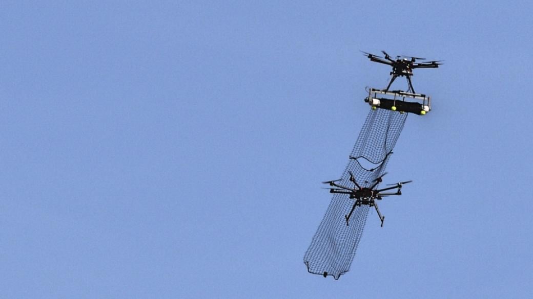 Дронове ще улавят дронове  на Зимните олимпийски игри