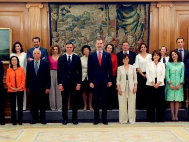 Новото правителство на Испания положи клетва