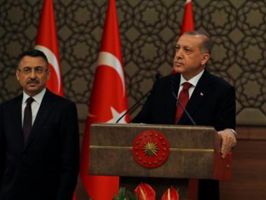 Ердоган назначи  за единствен свой заместник Фуат Октай