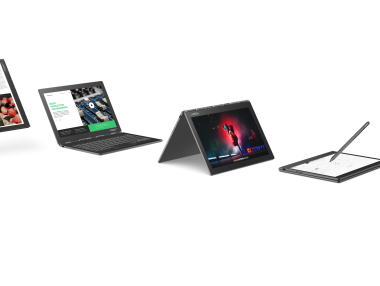Lenovo представи първия в света лаптоп с двоен екран