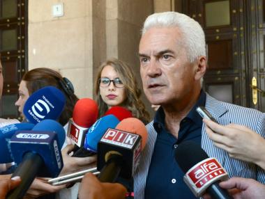 Симеонов и Каракачанов засвидетелстваха подкрепа към Сидеров