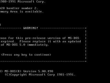 Вече всеки може да види кода на MS-DOS