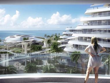 Футуристичен еко град на Малдивите