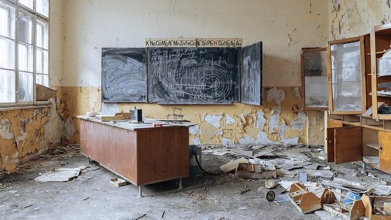 Изоставено училище/Bulgarian Pavilion